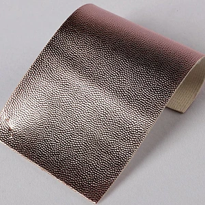 pvc artificial leather with lychee embossed popular use for handbags made in Guangzhou,China