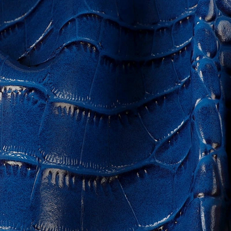 100% pu material leather with crocodile emboss crocodile skin for handbag