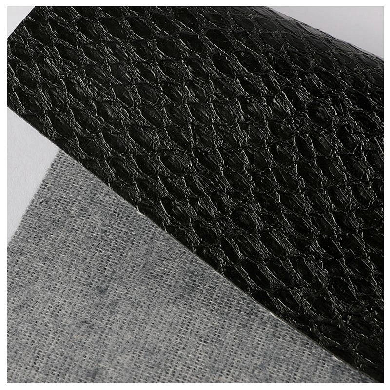 pvc synthetic leather for handbags with animal pattern good quality many designs