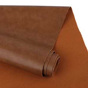 PU synthetic leather with shining surface for man shoes