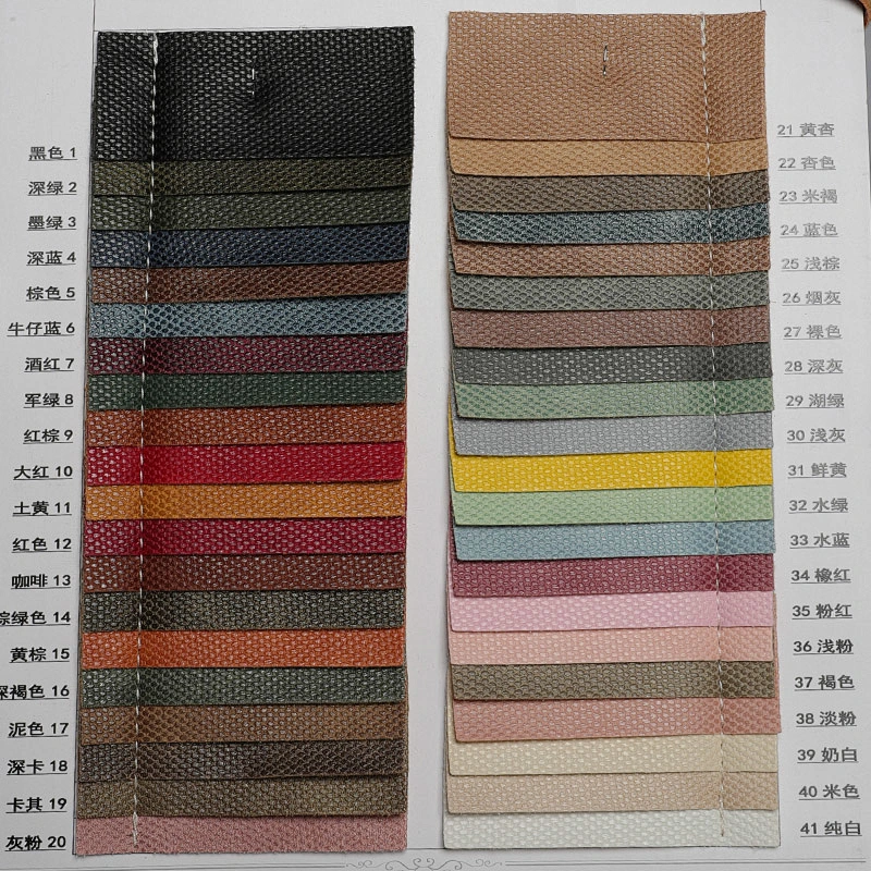 pvc leather material emboss pattern for handbag usage with high quality cheap price