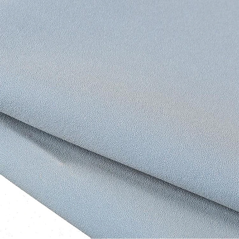 high quality embossing pvc leather with brush backing for bag leather fabric