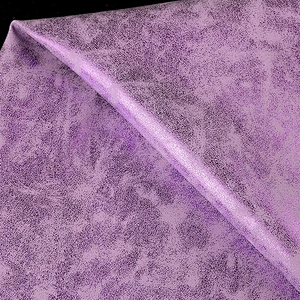 pvc synthetic leather fabric with colored imitation for popular use for handbags