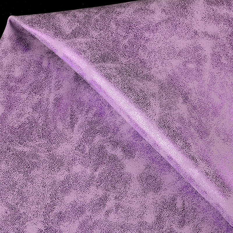 pvc synthetic leather fabric with colored imitation for popular use for handbags