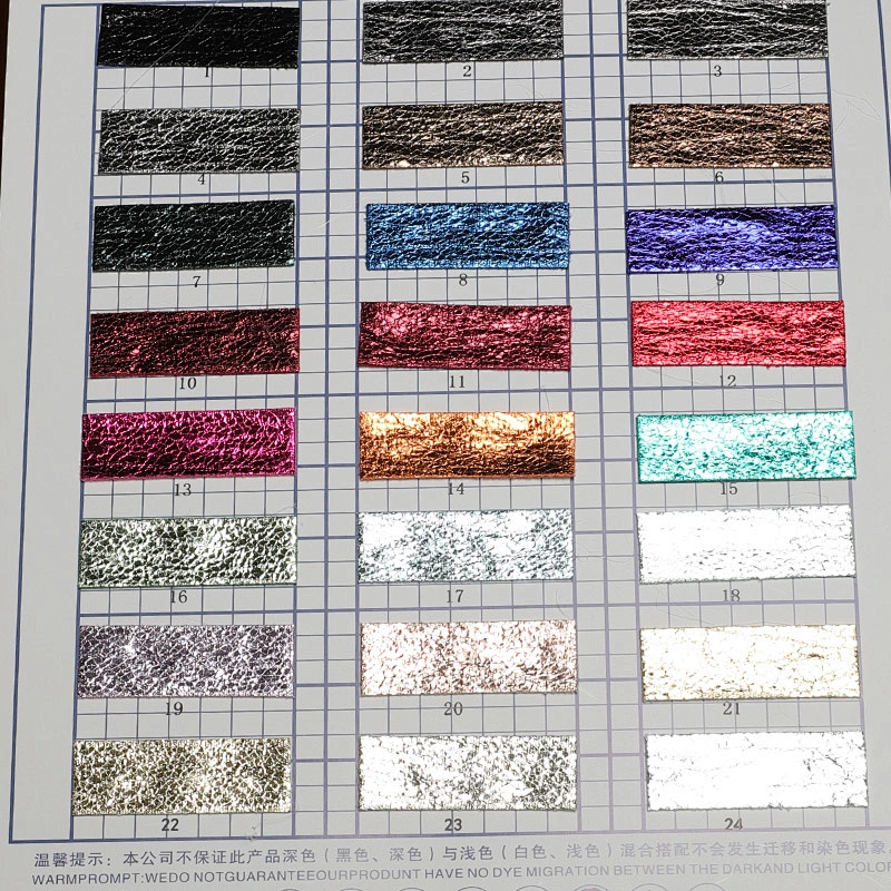 lychee pattern pvc leather for handbag usage very good sell with Colored Imitation Cotton Backing