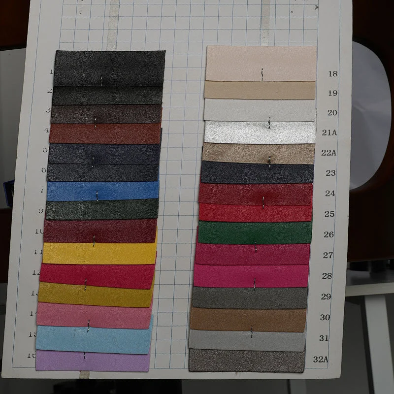 Pvc leather China supplier nappa synthetic leather high quality for bags
