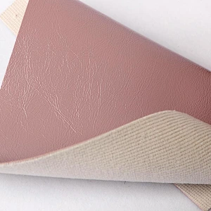 pvc imitation leather high light  faux leather for handbag design made in china