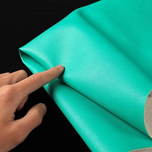Embossed PVC leather manufacture with cheapest price and fashion design for making handbags