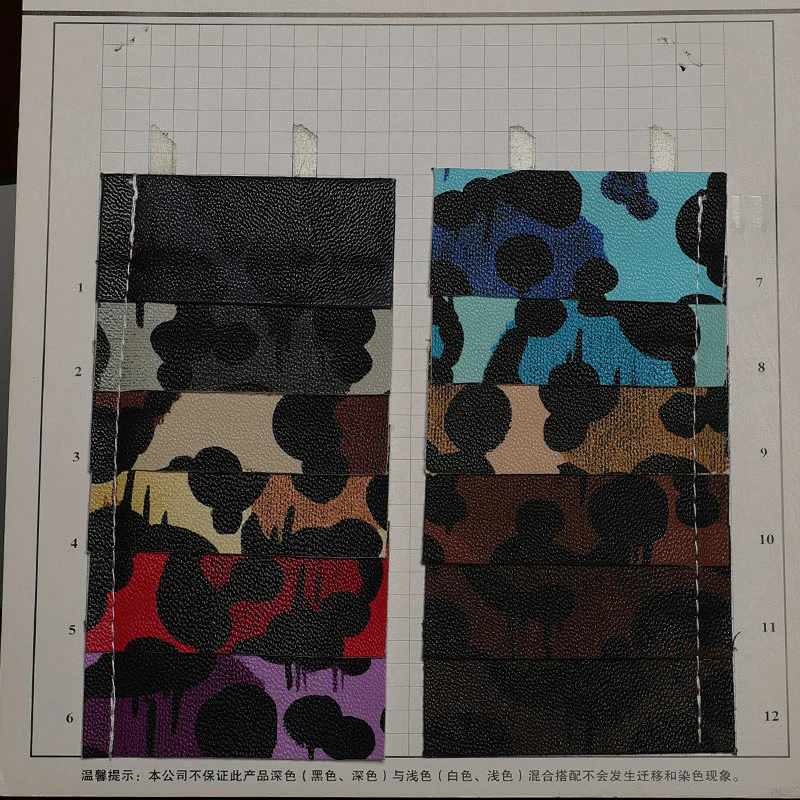PU embossing synthetic leather popular use for handbags with lychee embossed