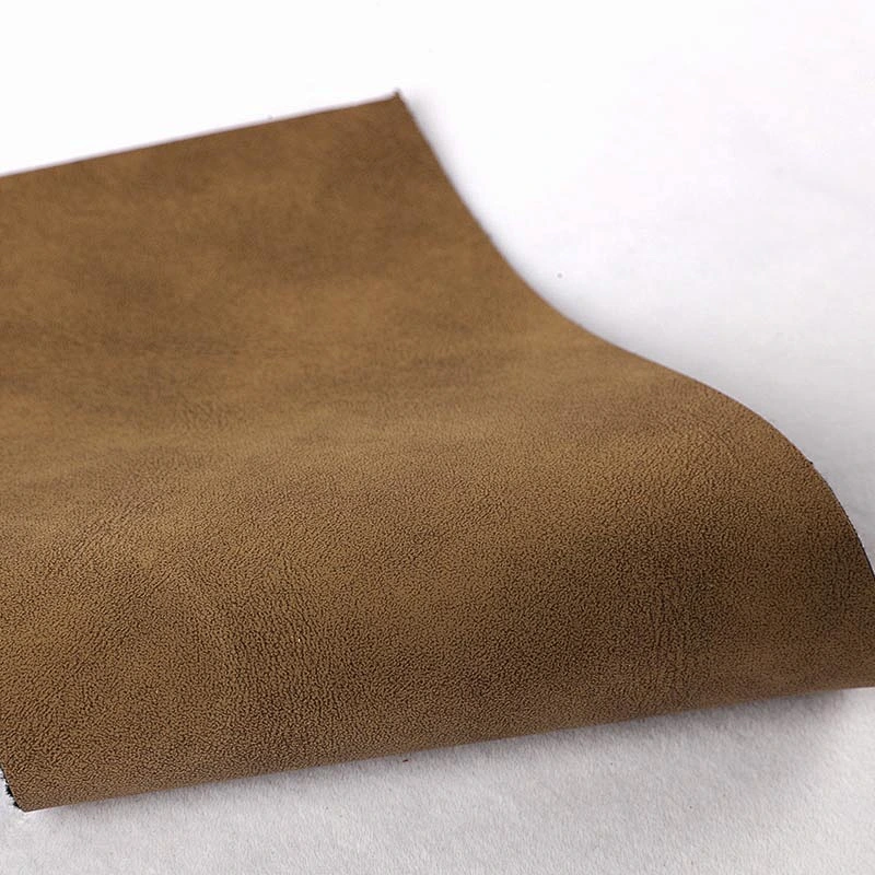 Sheep PU leather material with imitation cotton backing  use for handbag