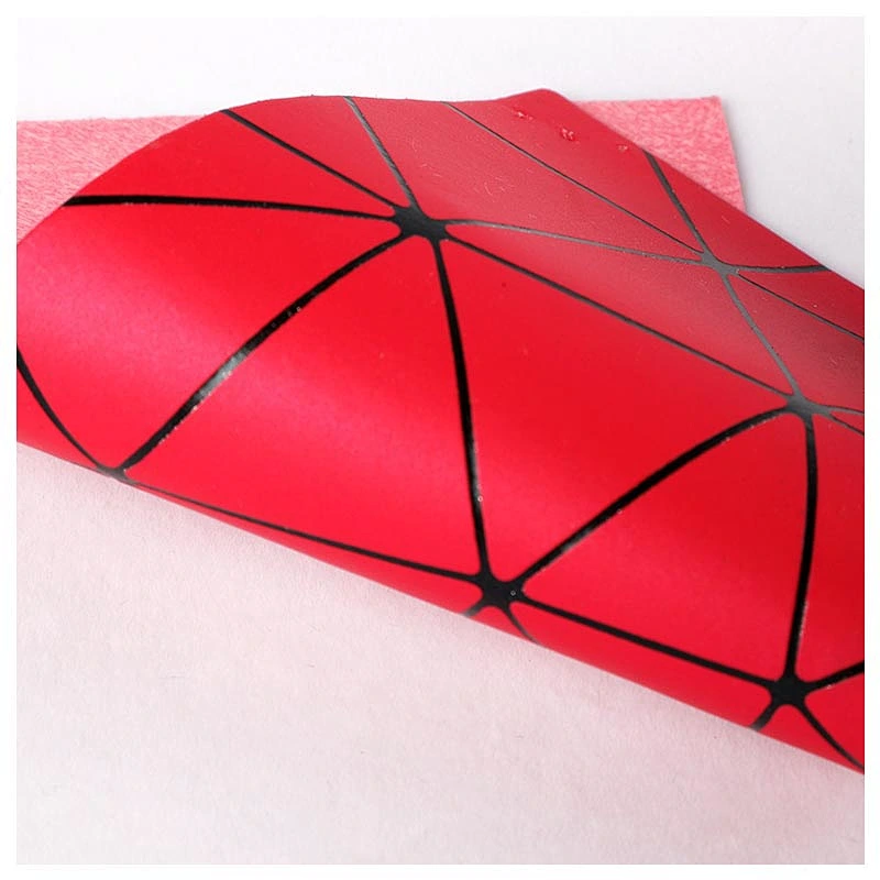 synthetic pvc leather artificial leather for bag design made in china