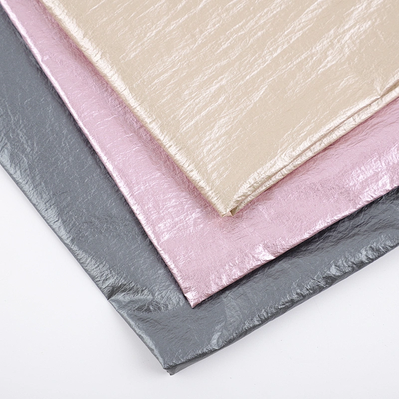 100% pu synthetic leather Hot sell PU leather fabric for clothing and jacket garment