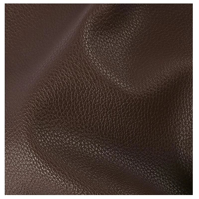 pvc synthetic leather handbags leather with lychee emboss with brush backing