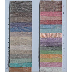 wholesale pvc resin for synthetic leather with Colored Imitation Cotton Backing for woman handbags