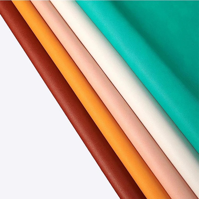 Embossed PVC leather manufacture with cheapest price and fashion design for making handbags