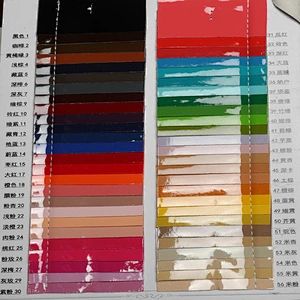 Many kinds of Mirror surface pvc leather  for handbag usage cheap price and good quality