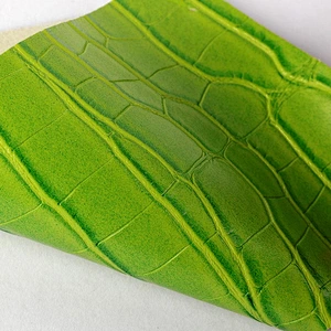 Animal Pattern Embossed Leather of Pvc Synthetic Leather for women handbag usage