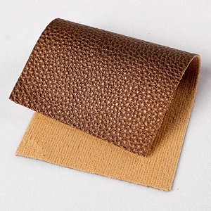 High quality PVC synthetic leather litchi grain texture faux leather for ladies handbags use
