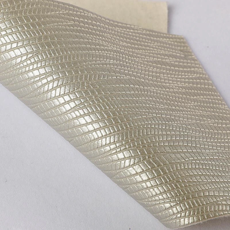 pvc artificial leather artificial leather for handbag with brush backing
