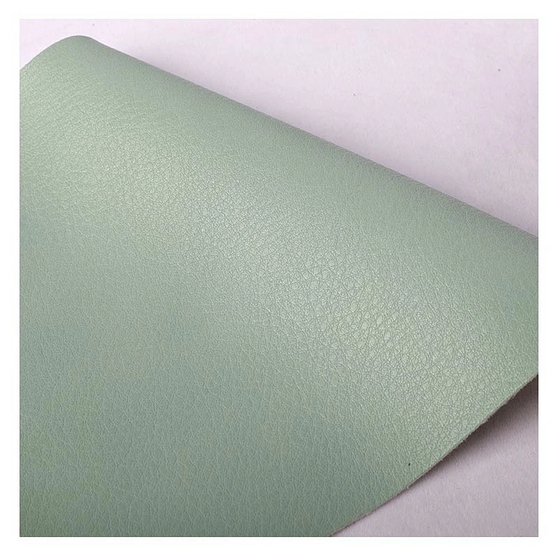 PVC Synthetic Artificial Leather for bags Litchi Grain Texture Faux Leather High quality grain PVC faux leather