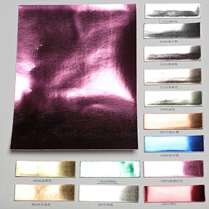 bright mirror surface pvc leather artificial leather for handbag