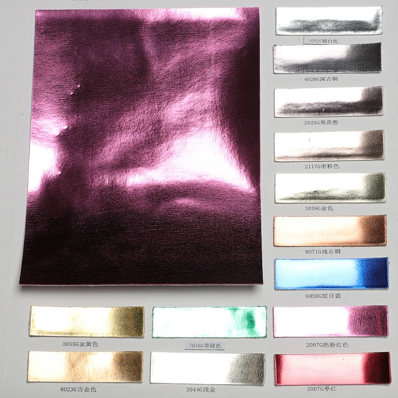 bright mirror surface pvc leather artificial leather for handbag