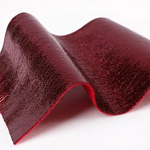 lychee pattern pvc leather for handbag usage very good sell with Colored Imitation Cotton Backing