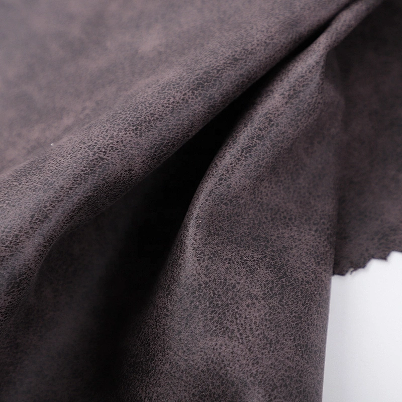 High quality china supplier pu leather for making shoes glitter with flocking material