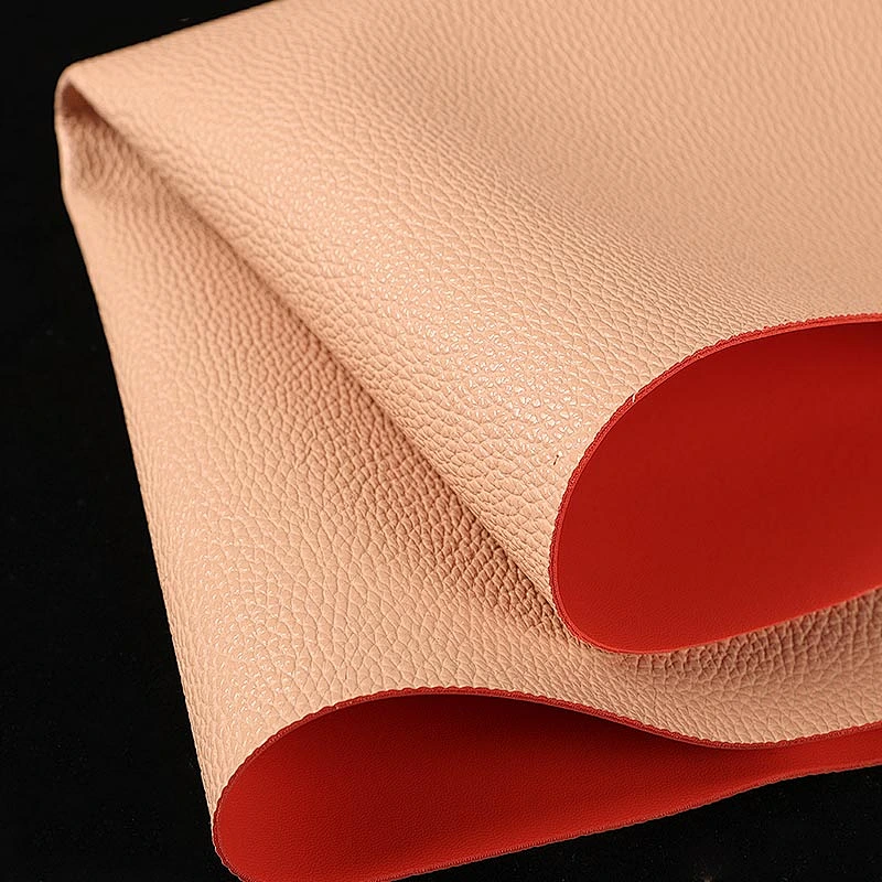 pvc artificial leather custom embossed leather faux leather handbag