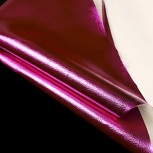 pvc  leather with shinning surface popular use for ladies handbags