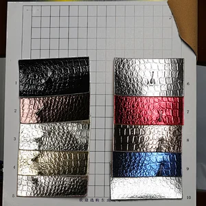 new design animal pvc fabric leather surface with very shining new design fabric to making bag
