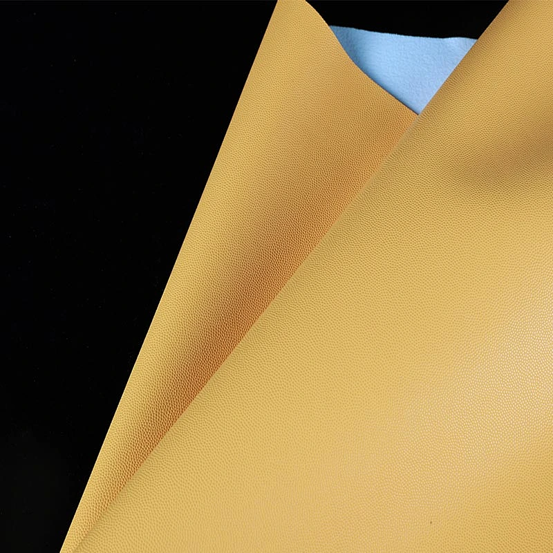 pu football leather good quality and cheap price ball grain design with  material for making shoes