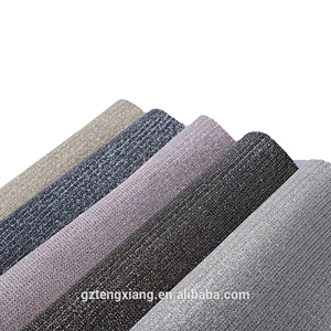 Glittering leather Shining Artificial materials for lady shoes Glitter leather