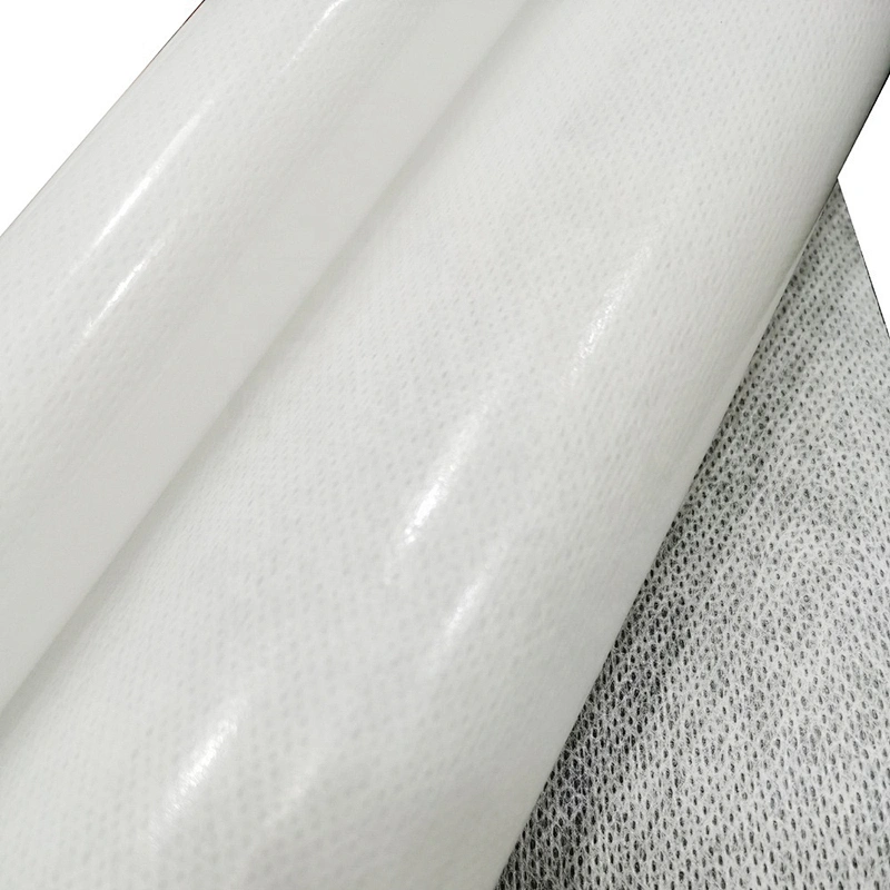 Hot melt Spunlace Luggage mat Bag packing Reinforcement with adhesive at one side