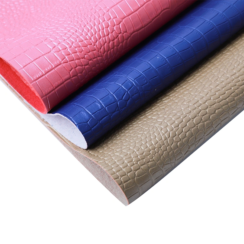 pieles vegana crocodile pu synthetic leather Indoor decoration Indoor decoration