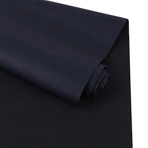 man shoes upper material PU vegan leather China rexine for shoe upper synthetic leather for shoes
