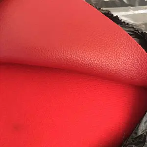faux leather from China factory pvc leather car seat stocklot grade B sells by tons