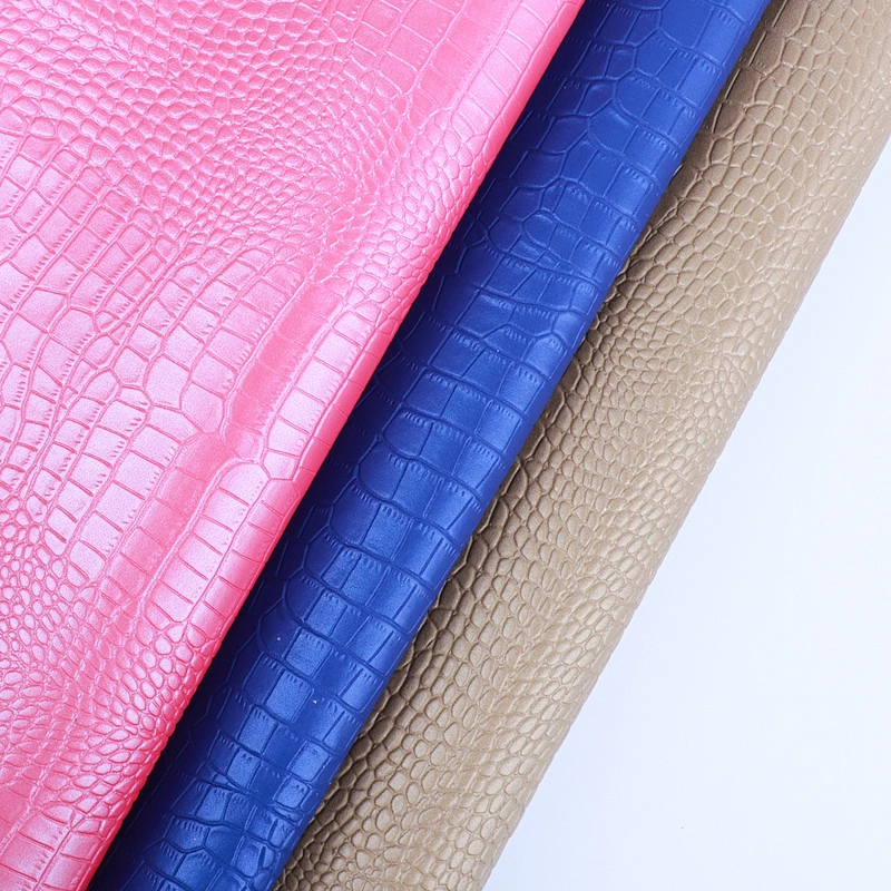 pieles vegana crocodile pu synthetic leather Indoor decoration Indoor decoration