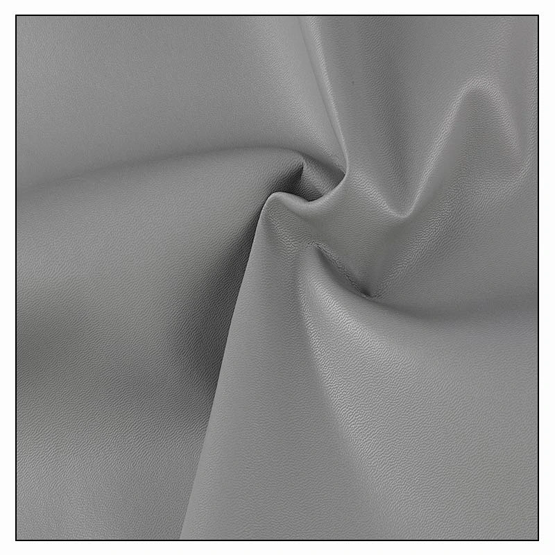 sheep emboss pvc leather for car with brush backing