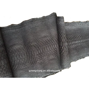 Frosted Python skin Scraper printing vero cuoio rotolo genuine leather material