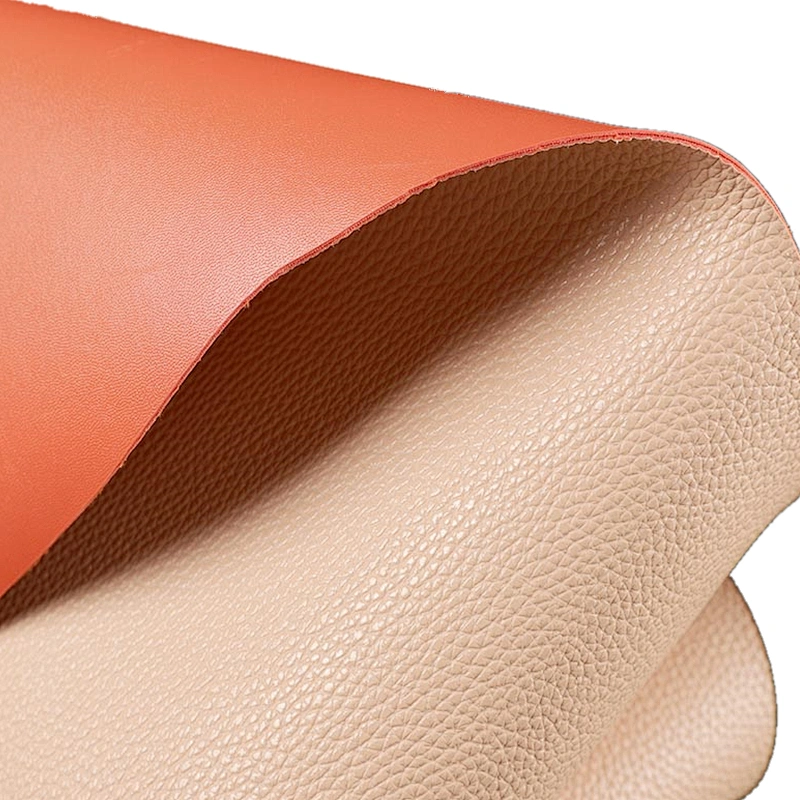pvc artificial leather custom embossed leather faux leather handbag