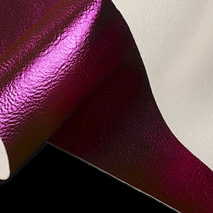 pvc  leather with shinning surface popular use for ladies handbags