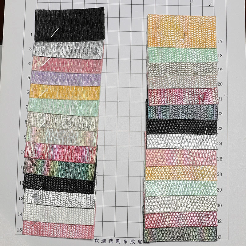 shining PVC synthetic weave leather for handbag usage very good sell to pakistan and India market with cheapest price