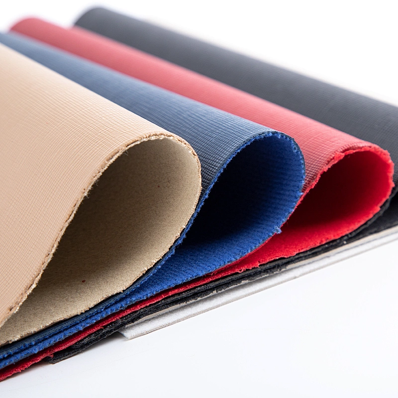 pvc  leatherette leather for shoes High quality pvc leather