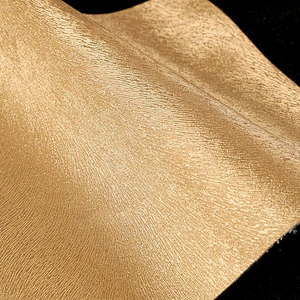 Mouse embossed PVC sofas leather material with metallic color and shining surface with colored imitation