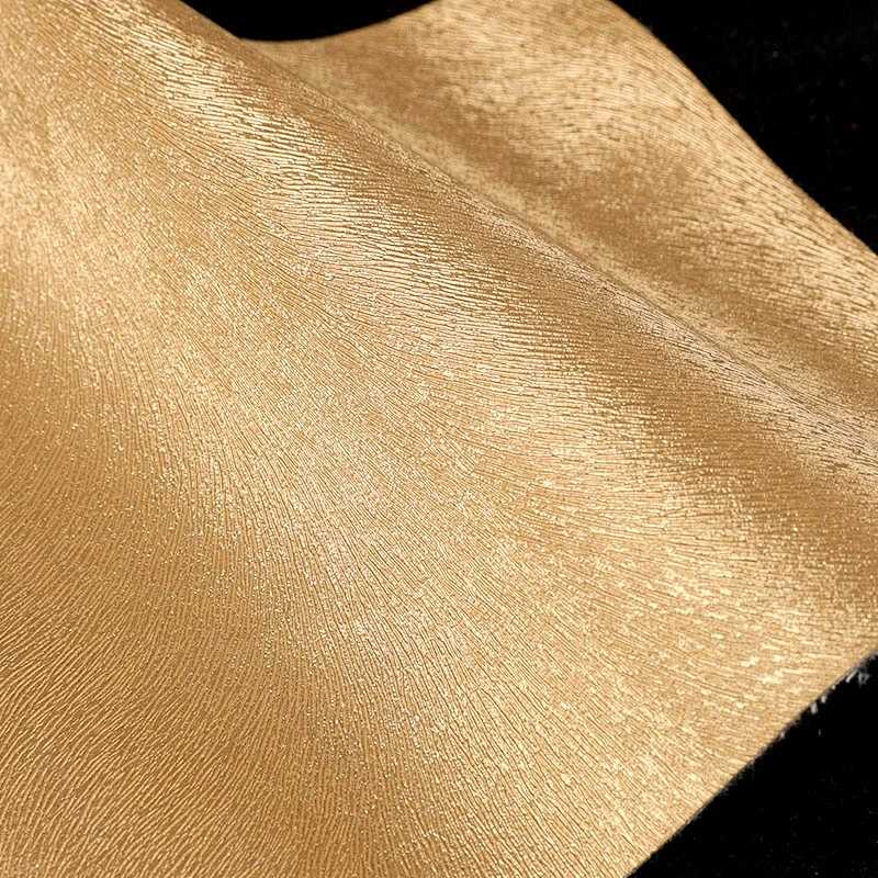 Mouse embossed PVC sofas leather material with metallic color and shining surface with colored imitation