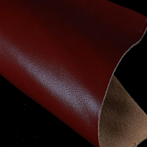 Nappa embossed bags making PU leather surface similar with real leather design