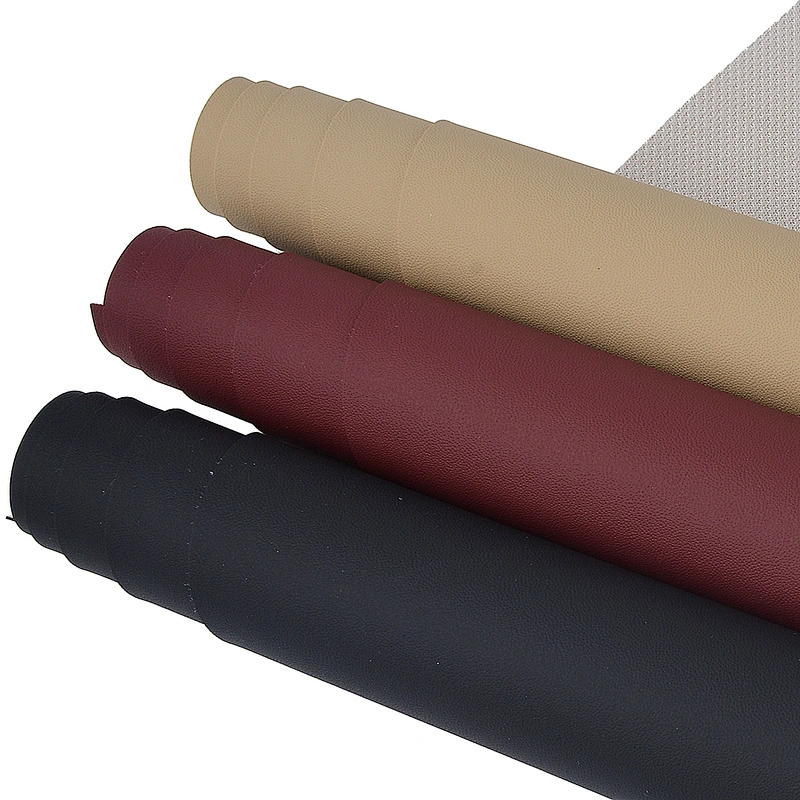 pvc leather manufacture in China for car luxury car seat cover leatherette