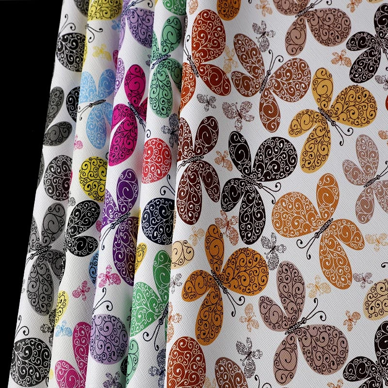 pvc leather for ladies handbags with flowers embossed pattern