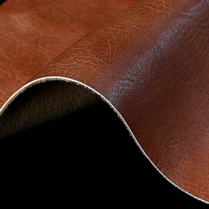china supplier leather High quality china synthetic leather pu leather fabric for bags